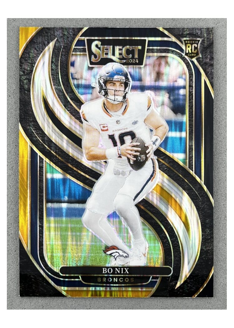 2024 Panini Select Bo Nix #117 card