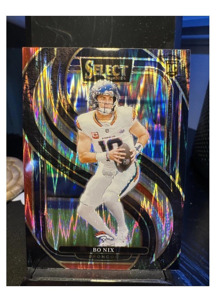 2024 Panini Select Bo Nix #117 card