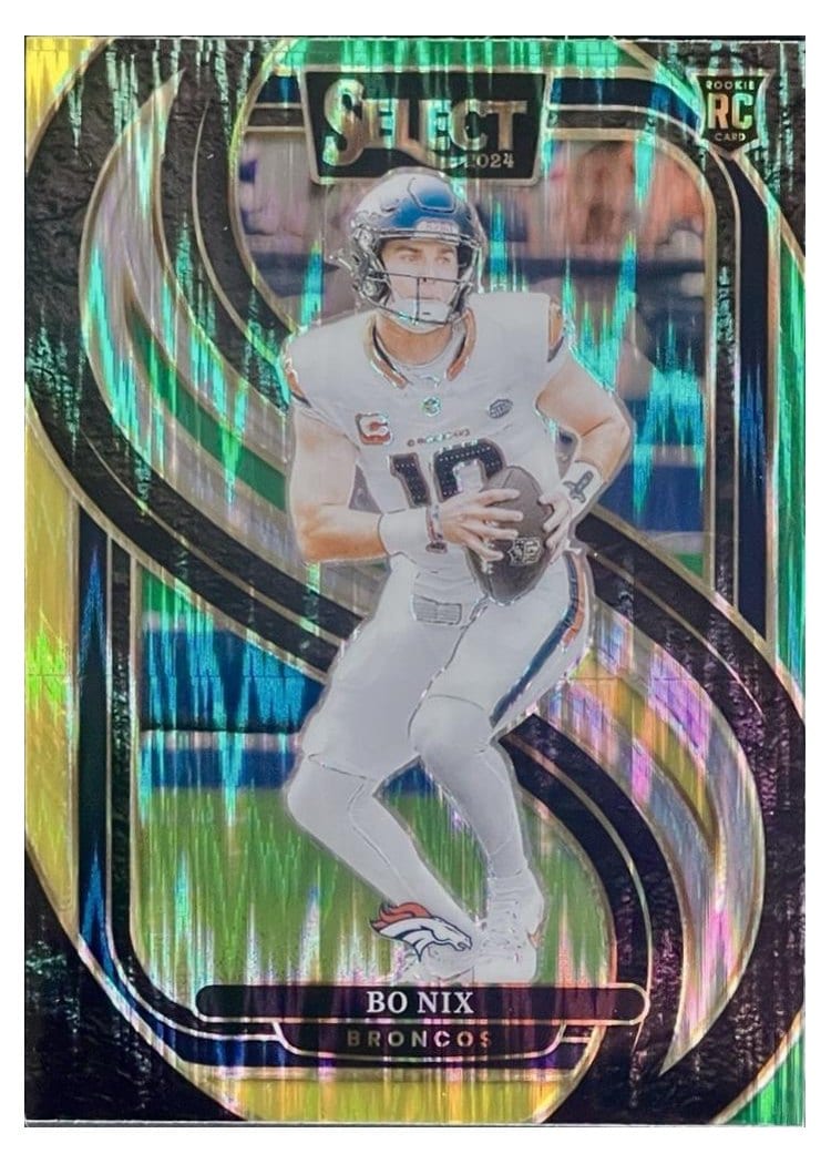 2024 Panini Select Bo Nix #117 card