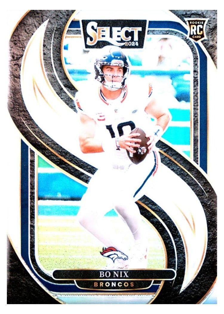 2024 Panini Select Bo Nix #117 card