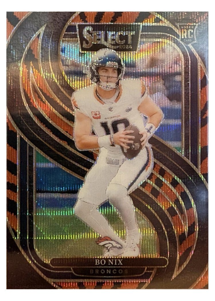 2024 Panini Select Bo Nix #117 card