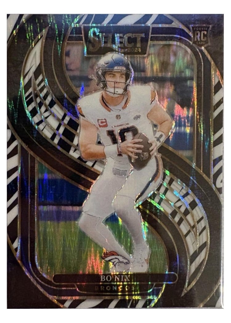 2024 Panini Select Bo Nix #117 card