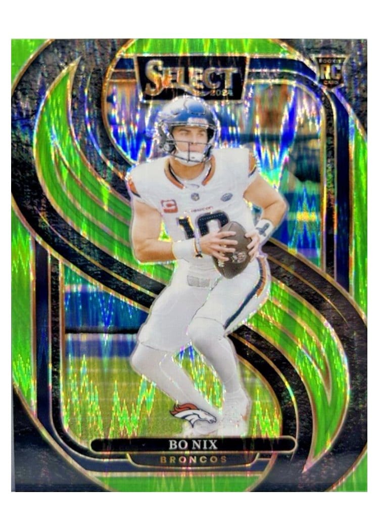 2024 Panini Select Bo Nix #117 card