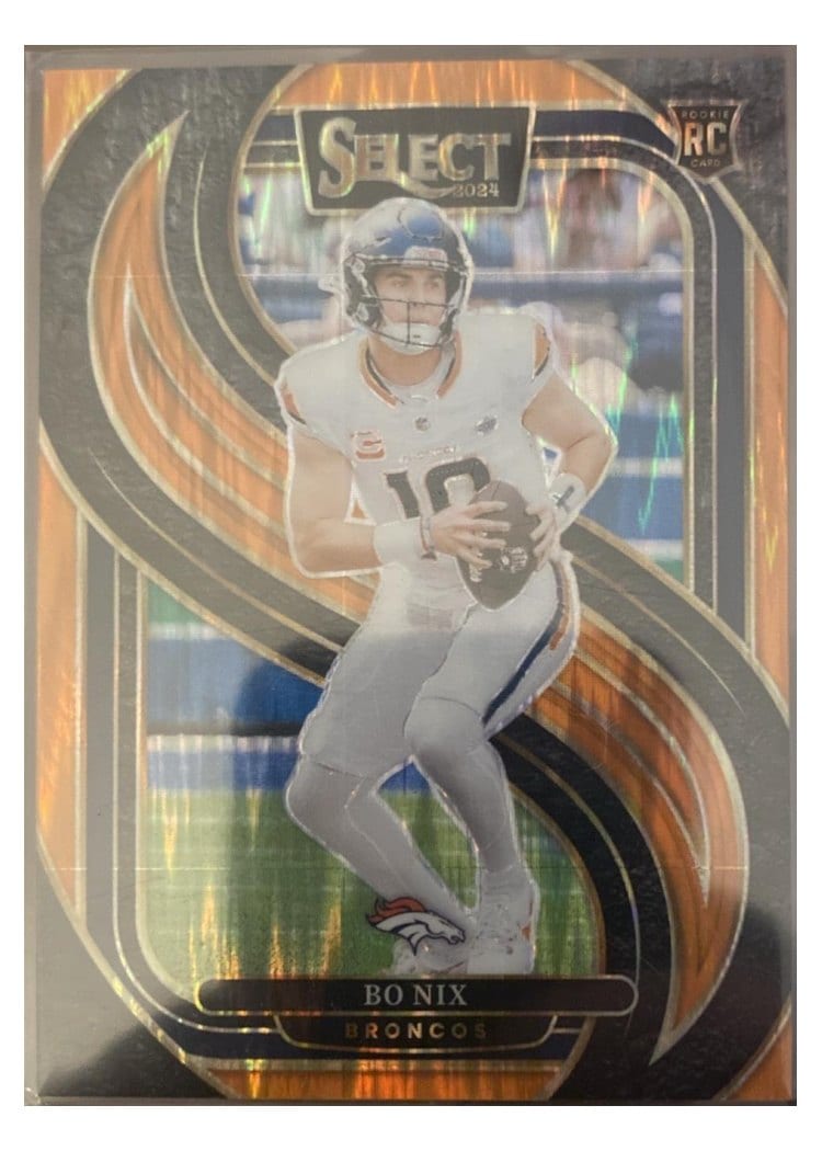 2024 Panini Select Bo Nix #117 card