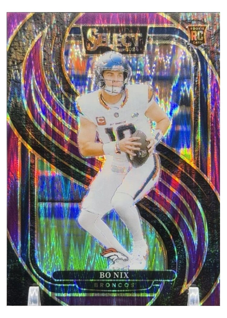 2024 Panini Select Bo Nix #117 card