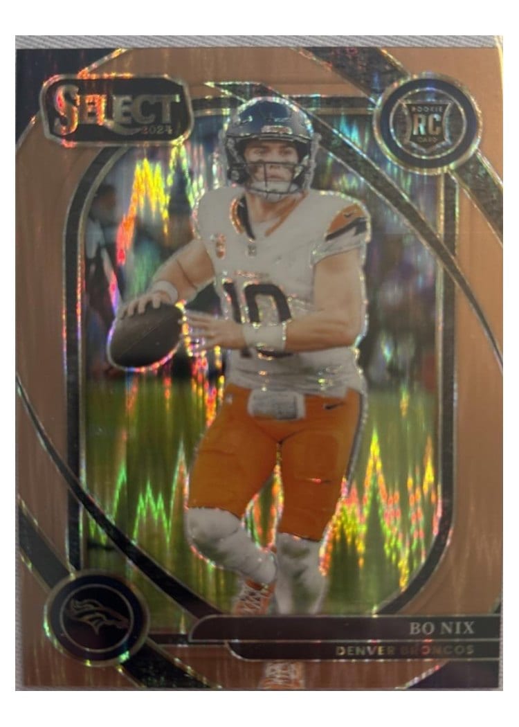 2024 Panini Select Bo Nix #117 card