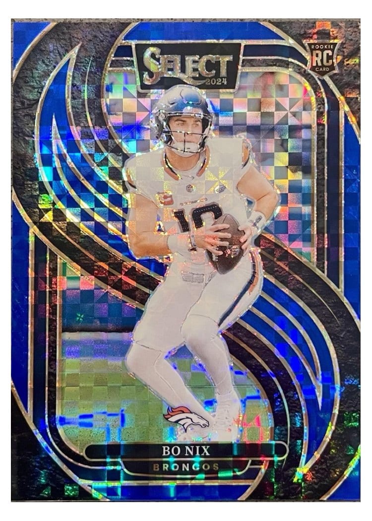 2024 Panini Select Bo Nix #117 card