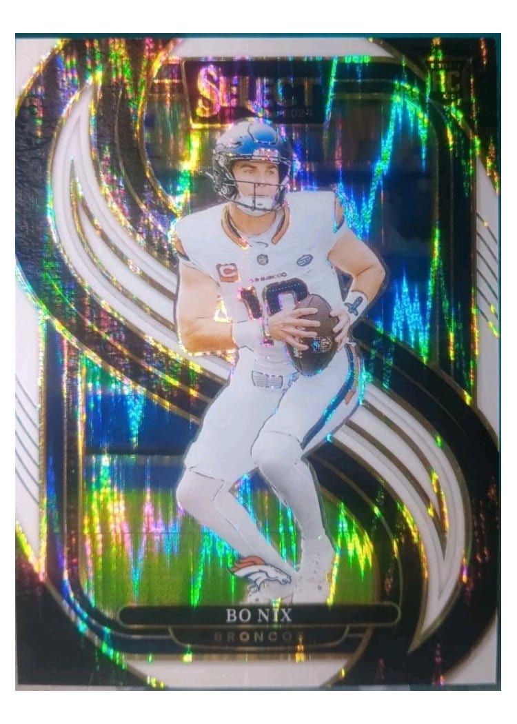 2024 Panini Select Bo Nix #117 card