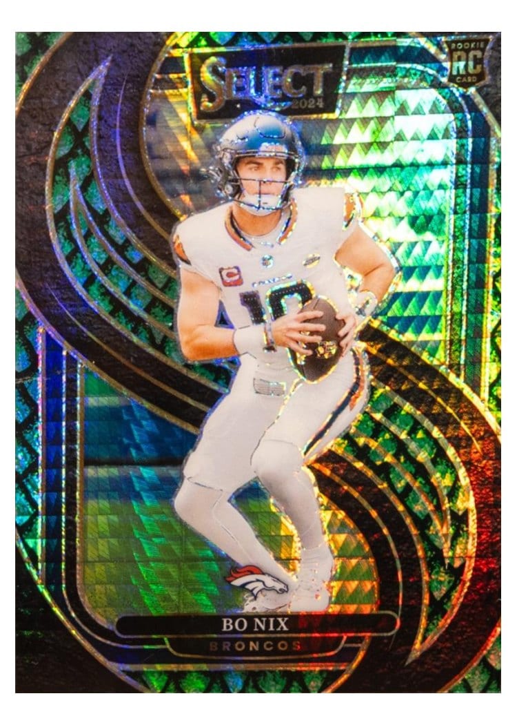 2024 Panini Select Bo Nix #117 card