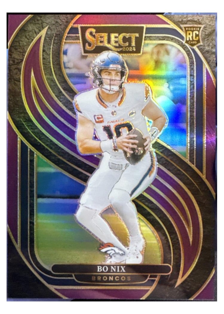 2024 Panini Select Bo Nix #117 card