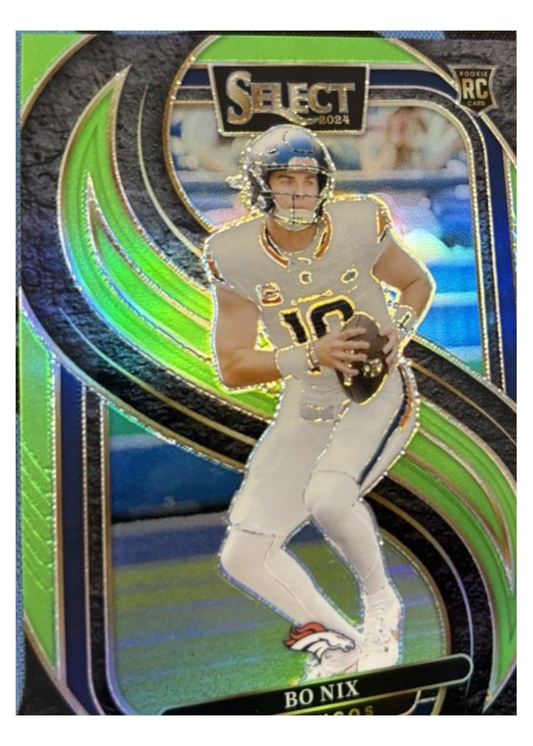 2024 Panini Select Bo Nix #117 card