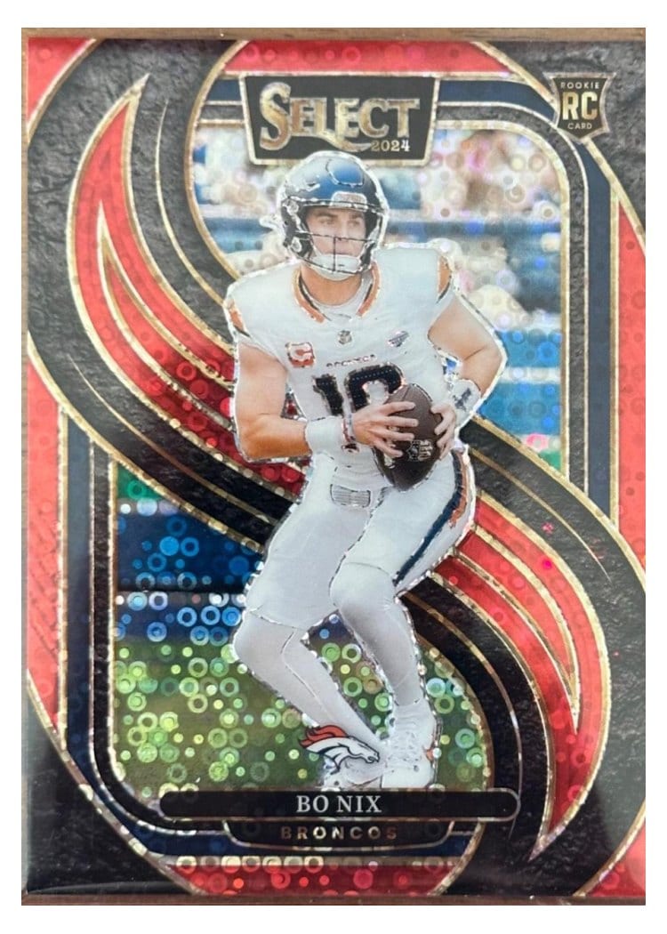 2024 Panini Select Bo Nix #117 card