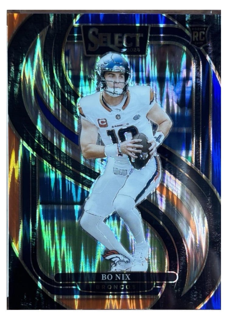 2024 Panini Select Bo Nix #117 card