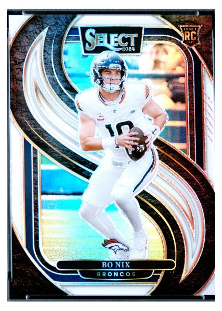 2024 Panini Select Bo Nix #117 card