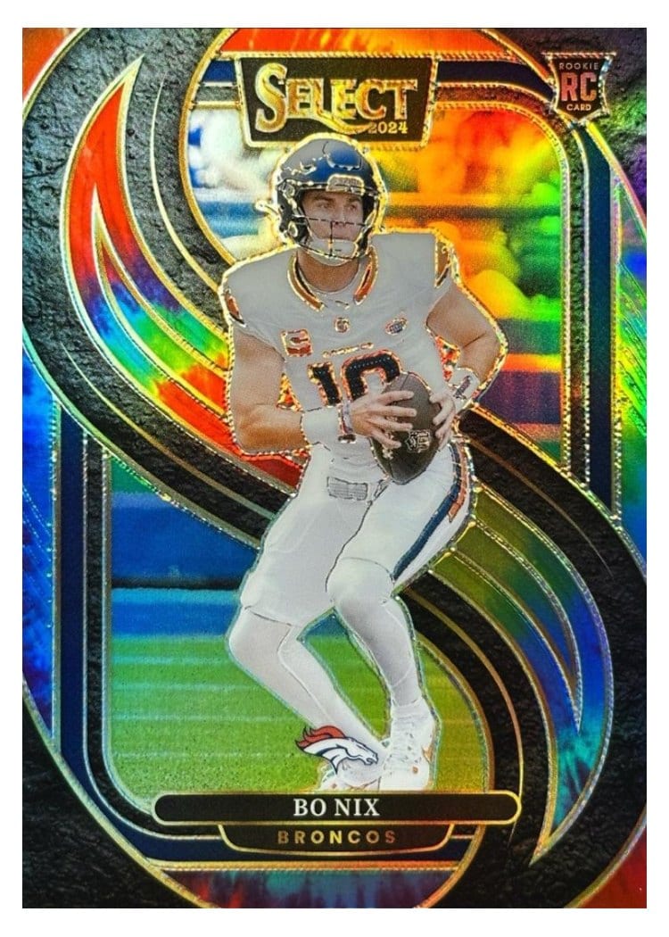 2024 Panini Select Bo Nix #117 card