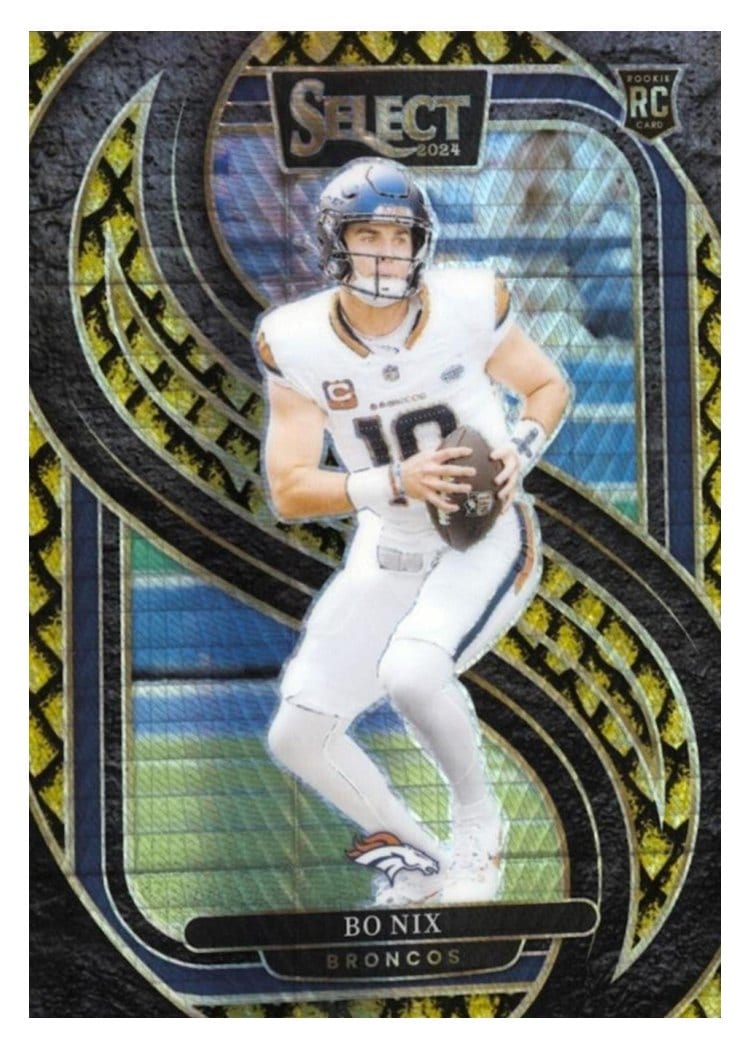 2024 Panini Select Bo Nix #117 card