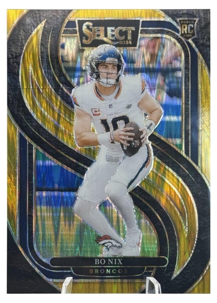 2024 Panini Select Bo Nix #117 card