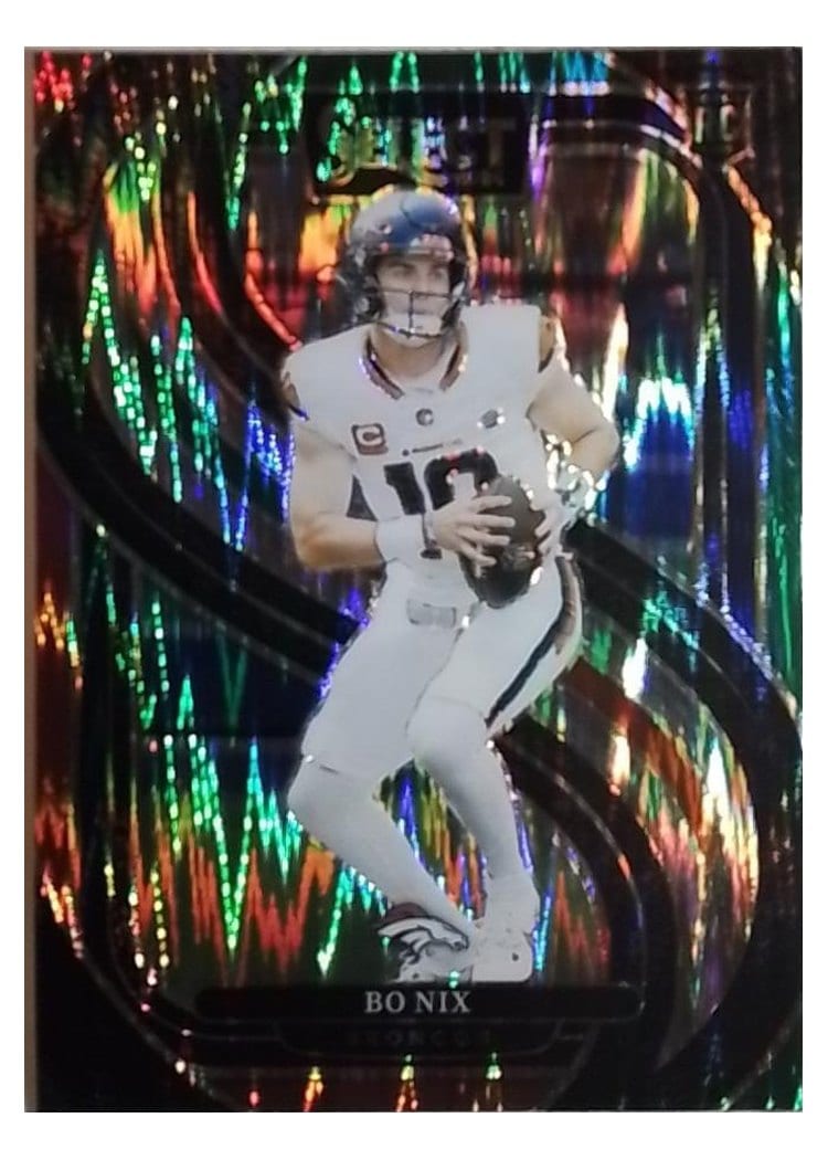 2024 Panini Select Bo Nix #117 card