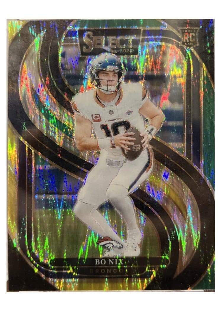 2024 Panini Select Bo Nix #117 card