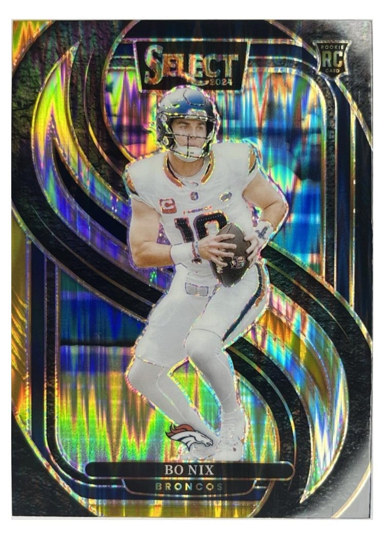 2024 Panini Select Bo Nix #117 card