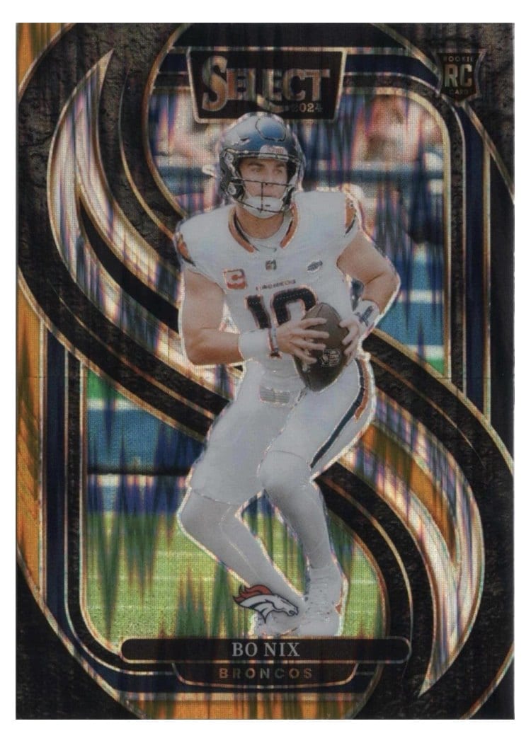 2024 Panini Select Bo Nix #117 card