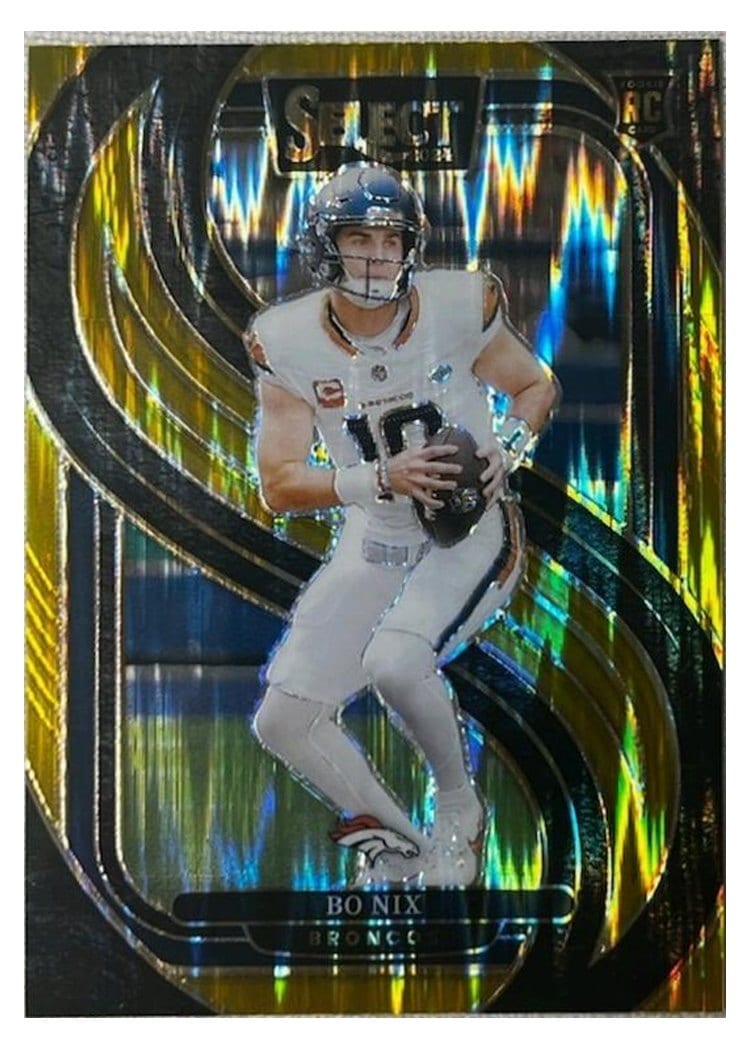 2024 Panini Select Bo Nix #117 card