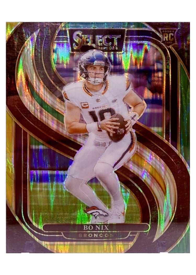 2024 Panini Select Bo Nix #117 card