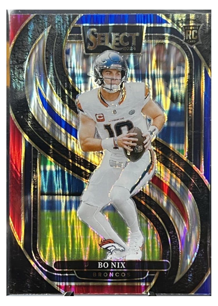2024 Panini Select Bo Nix #117 card