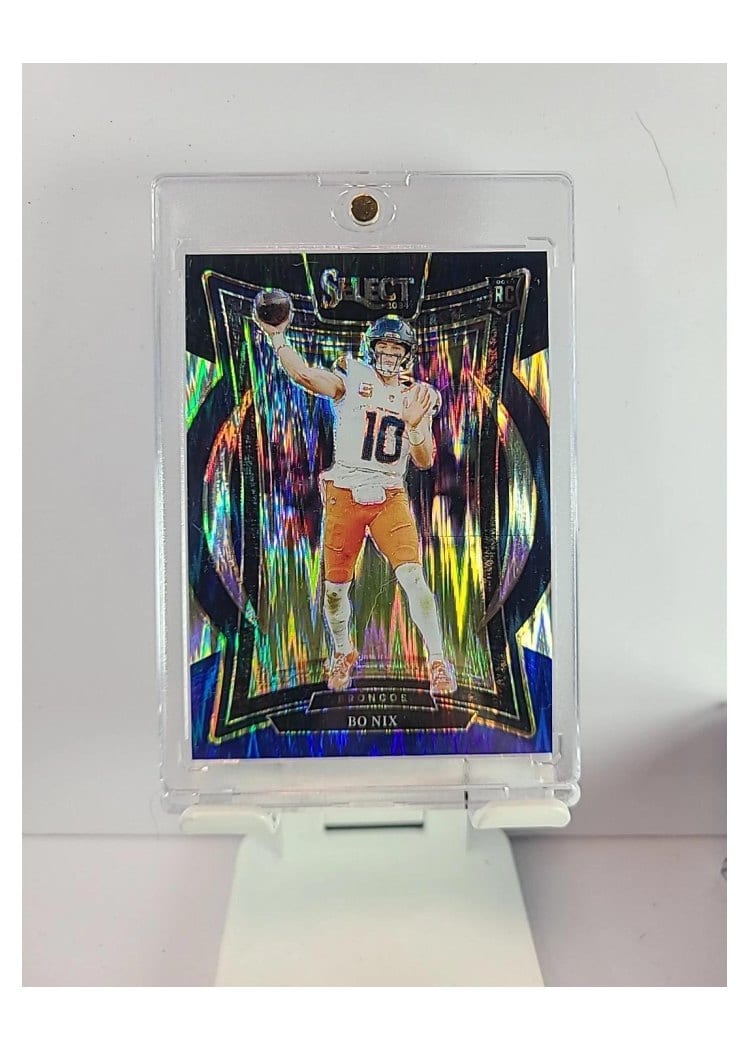 2024 Panini Select Bo Nix #30 card