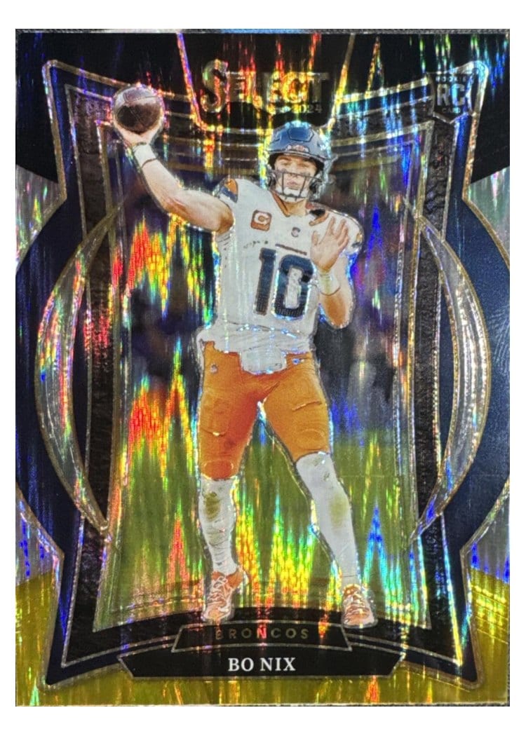 2024 Panini Select Bo Nix #30 card