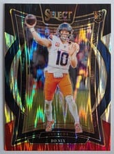 2024 Panini Select Bo Nix #30 card