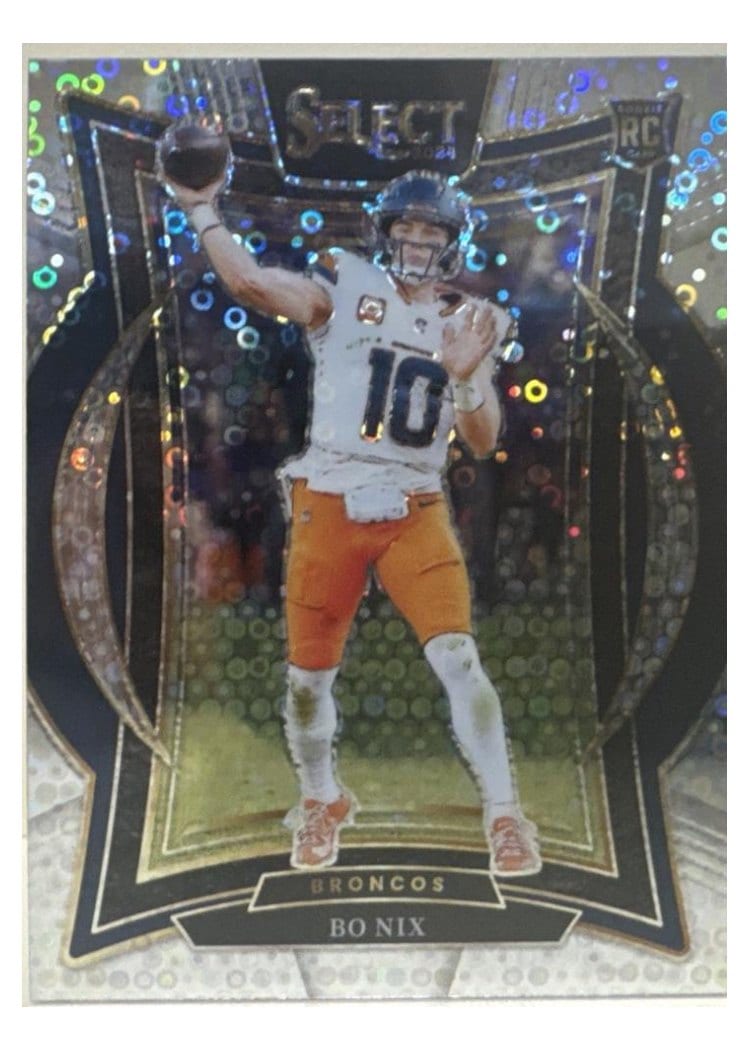 2024 Panini Select Bo Nix #30 card