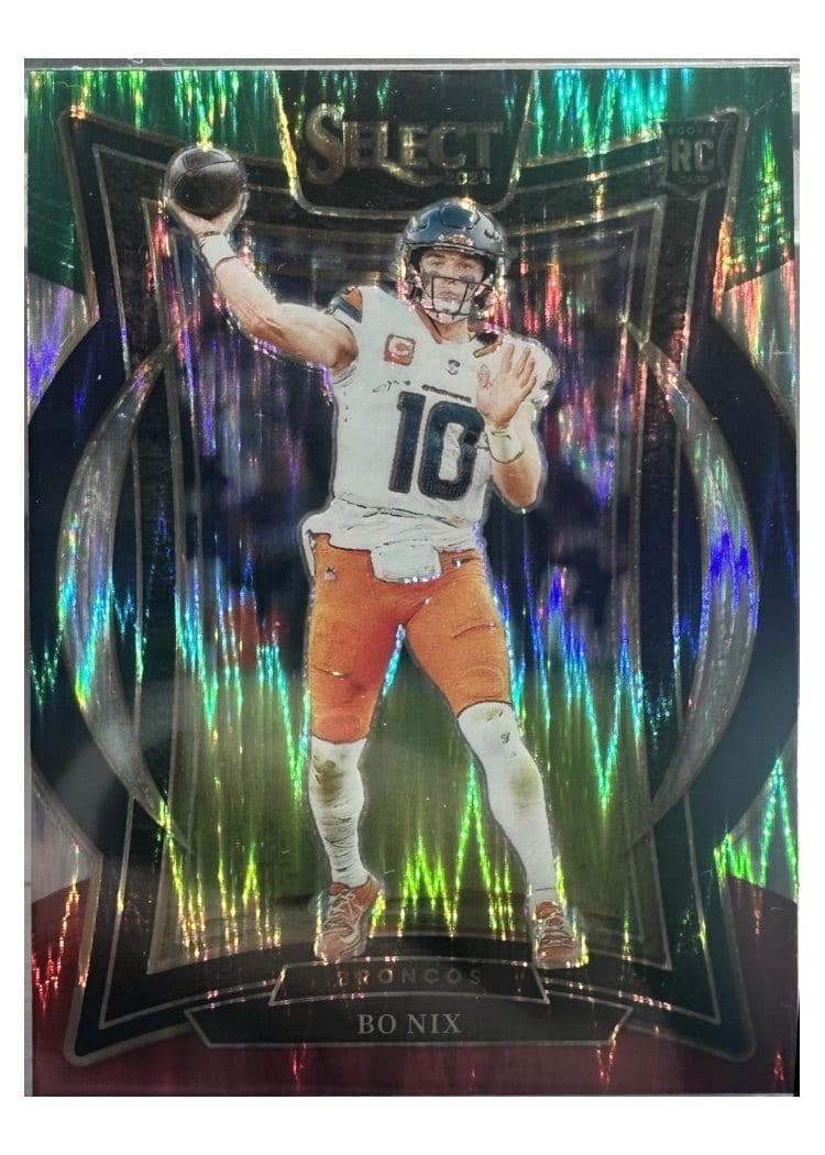 2024 Panini Select Bo Nix #30 card