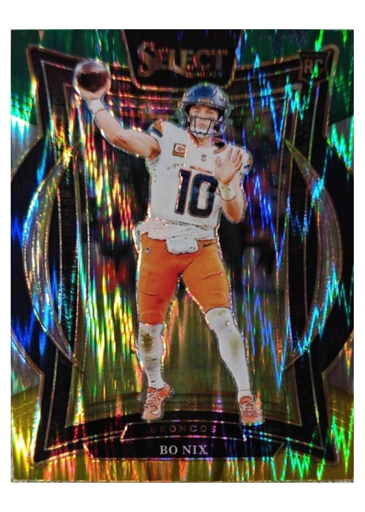 2024 Panini Select Bo Nix #30 card