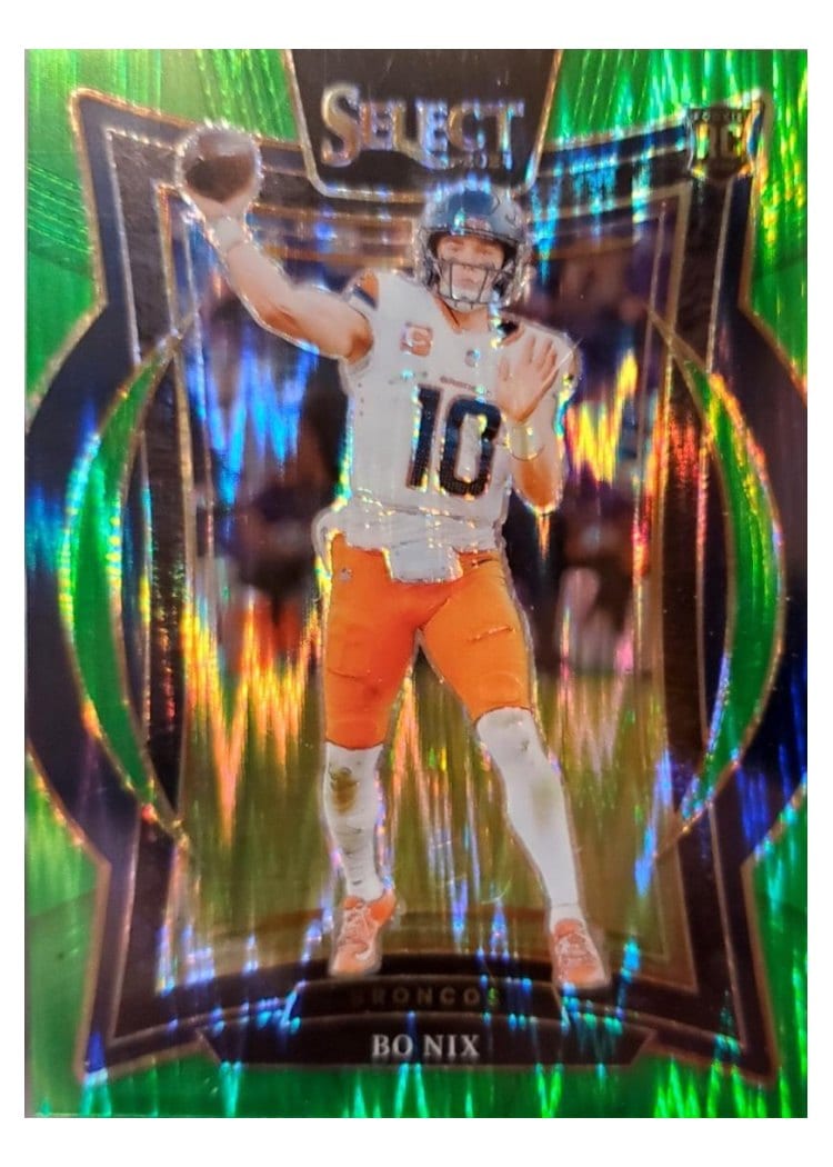 2024 Panini Select Bo Nix #30 card