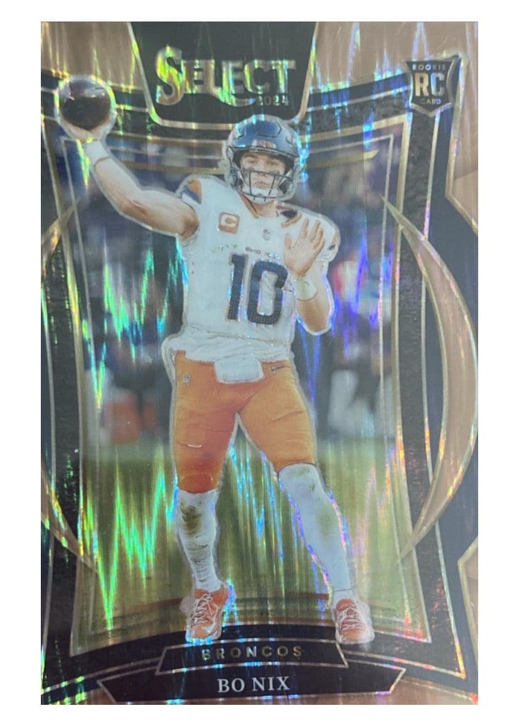 2024 Panini Select Bo Nix #30 card