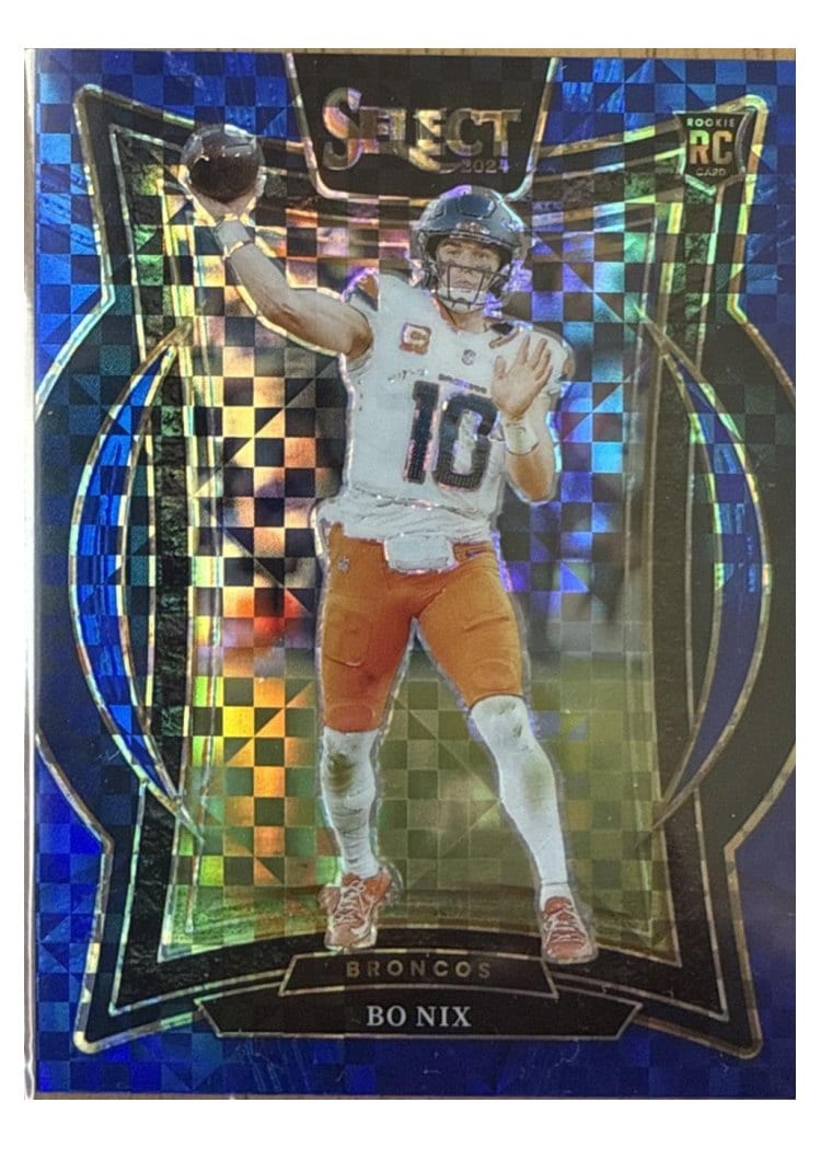 2024 Panini Select Bo Nix #30 card