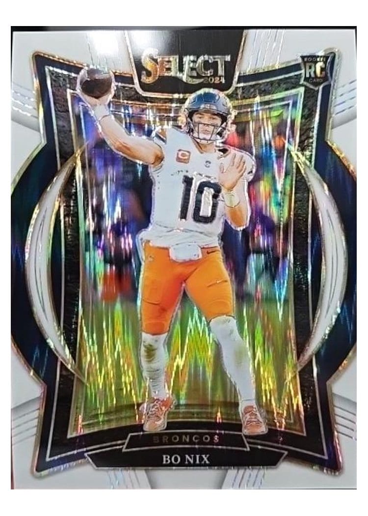 2024 Panini Select Bo Nix #30 card