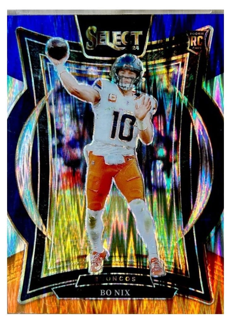 2024 Panini Select Bo Nix #30 card