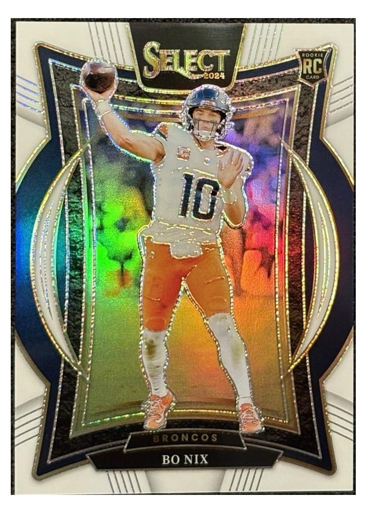 2024 Panini Select Bo Nix #30 card