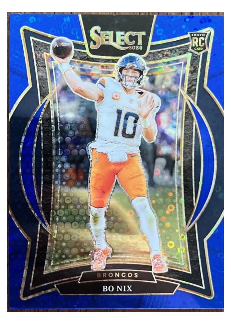 2024 Panini Select Bo Nix #30 card