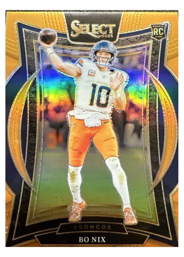2024 Panini Select Bo Nix #30 card