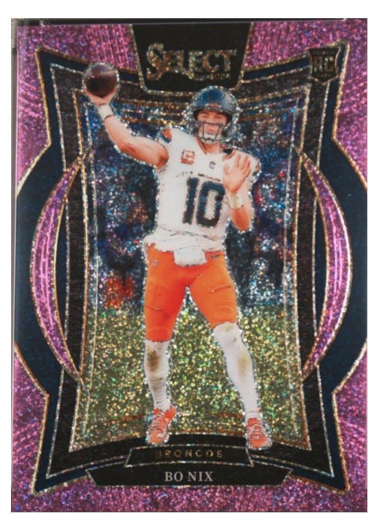 2024 Panini Select Bo Nix #30 card