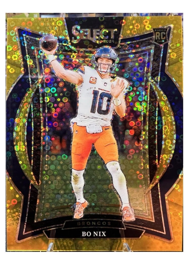 2024 Panini Select Bo Nix #30 card