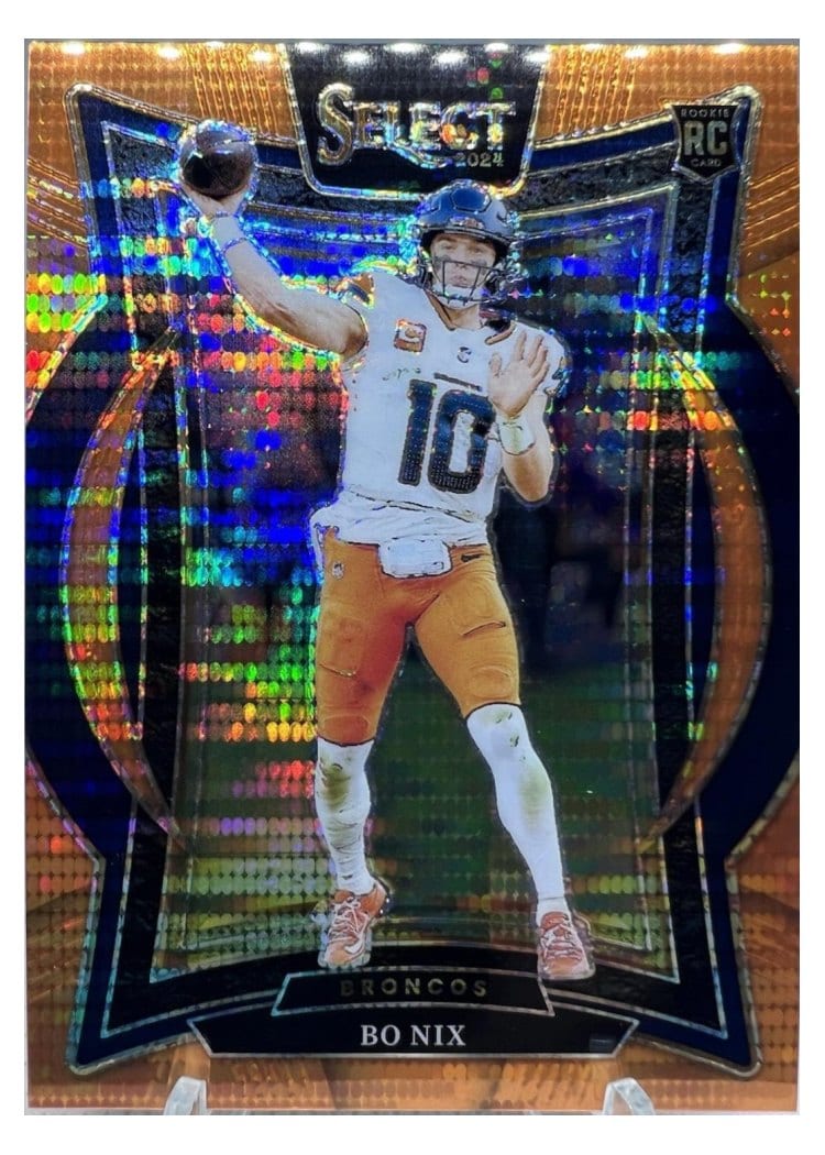 2024 Panini Select Bo Nix #30 card