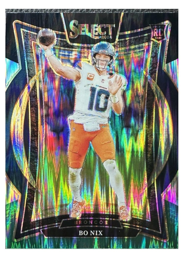 2024 Panini Select Bo Nix #30 card