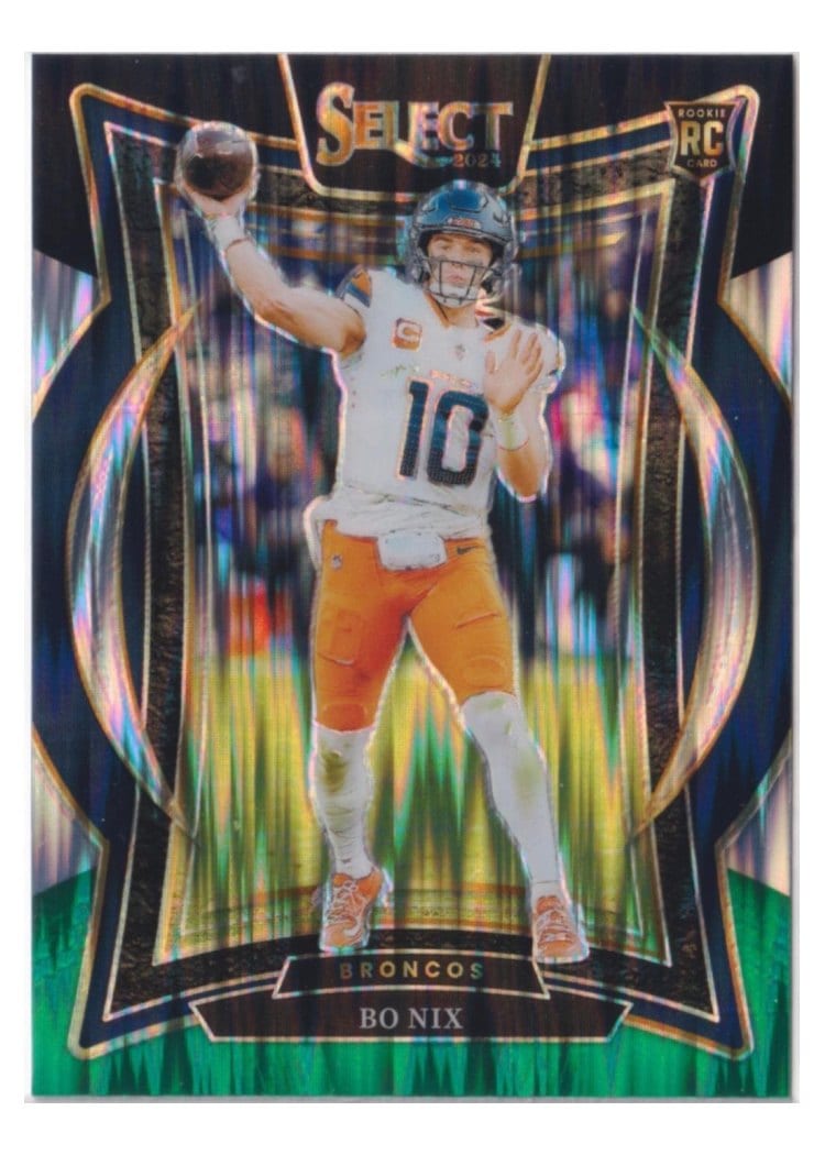 2024 Panini Select Bo Nix #30 card