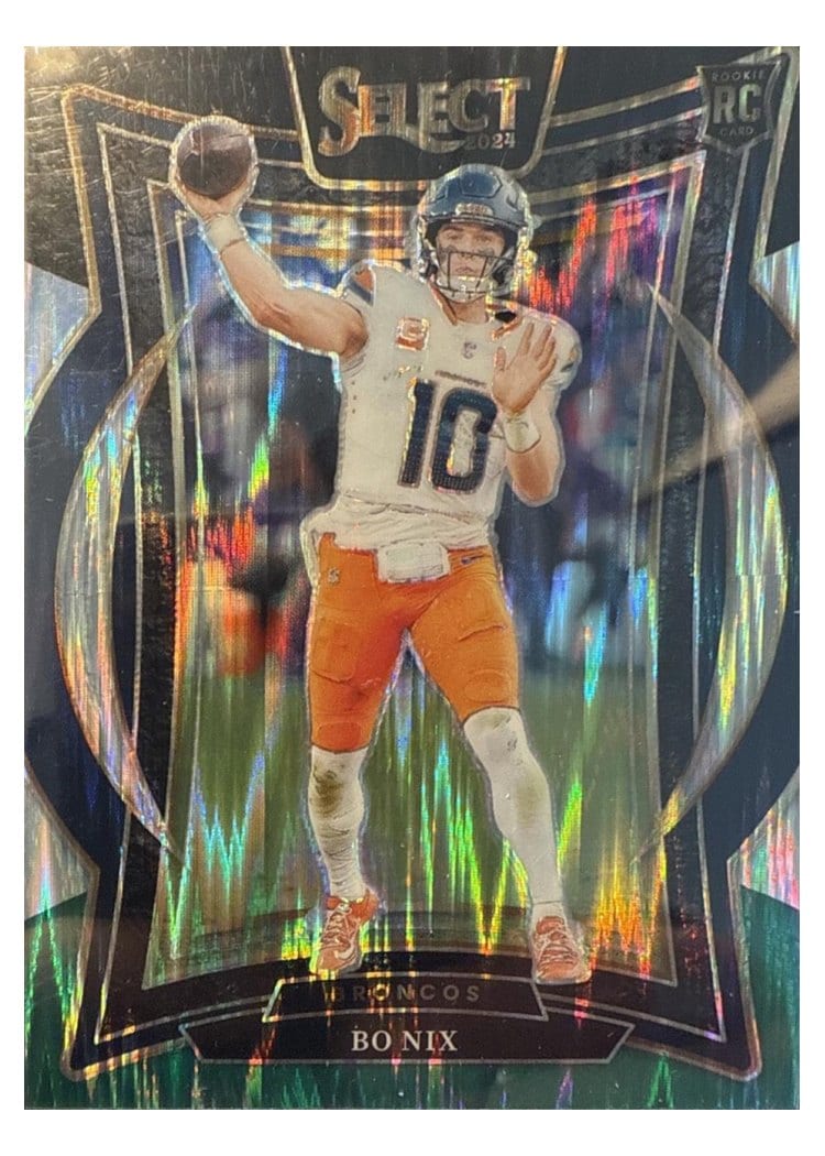 2024 Panini Select Bo Nix #30 card