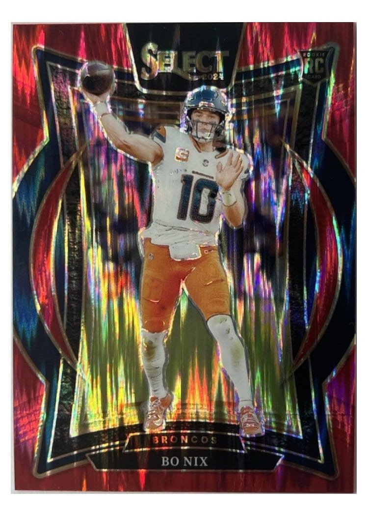 2024 Panini Select Bo Nix #30 card