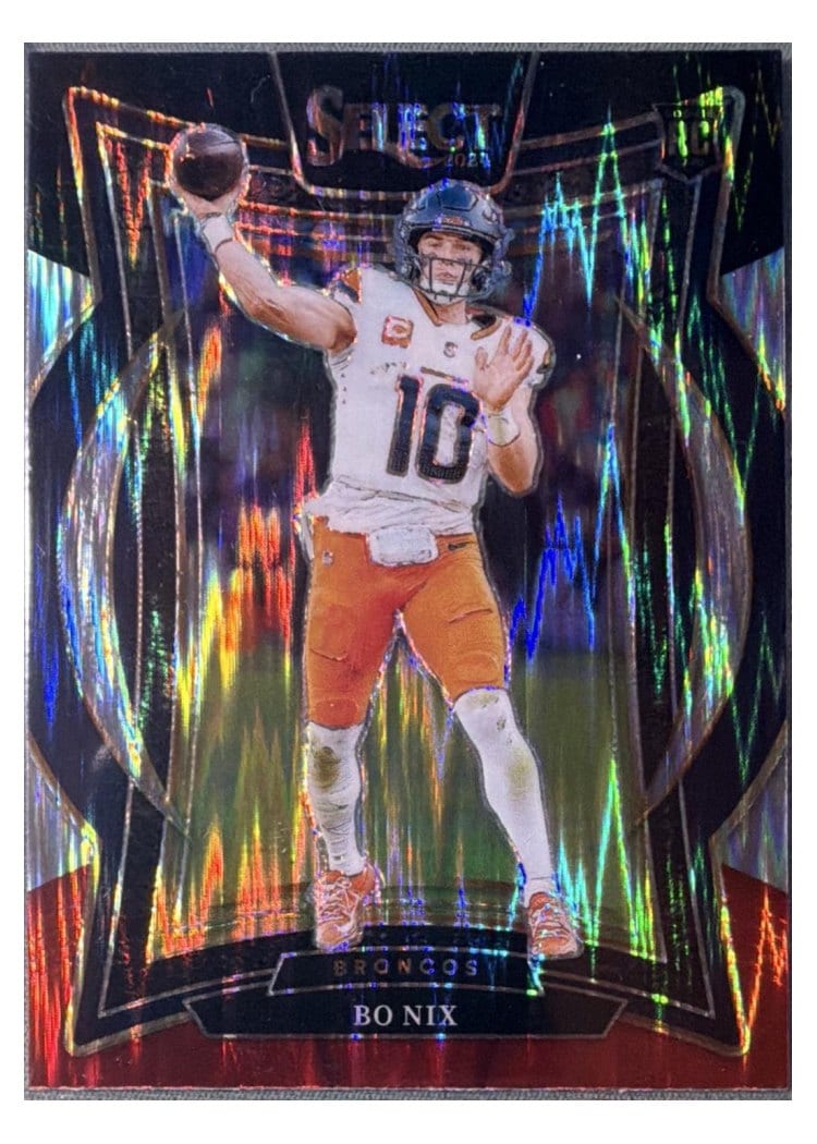 2024 Panini Select Bo Nix #30 card